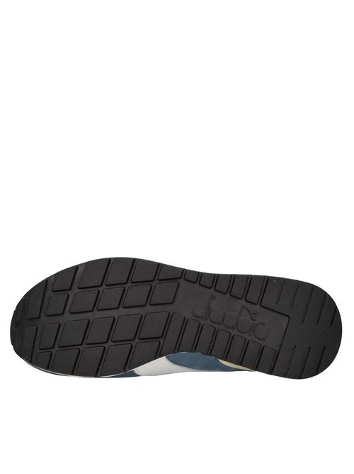 Sneakers in camoscio e tessuto DIADORA HERITAGE | CONQUEST C SWBLU-GRIGIO-BIANCO-CELESTE